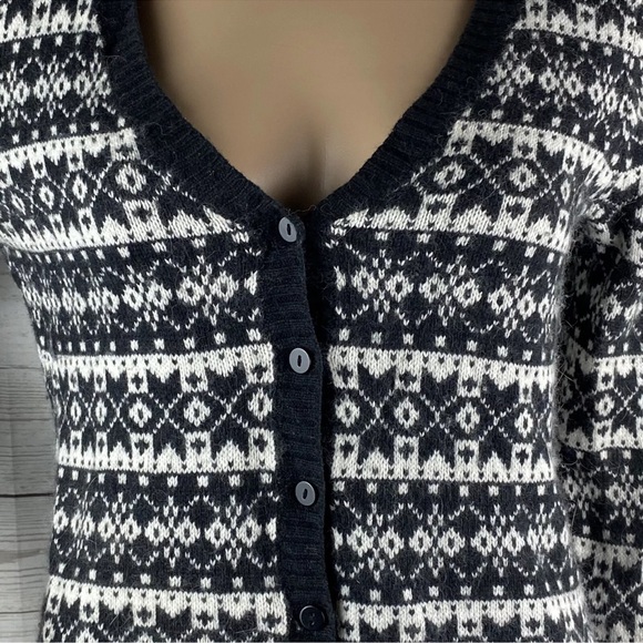 Talbots Cardigan Sweater 💕 Wool Blend Cashmere - Picture 7 of 12